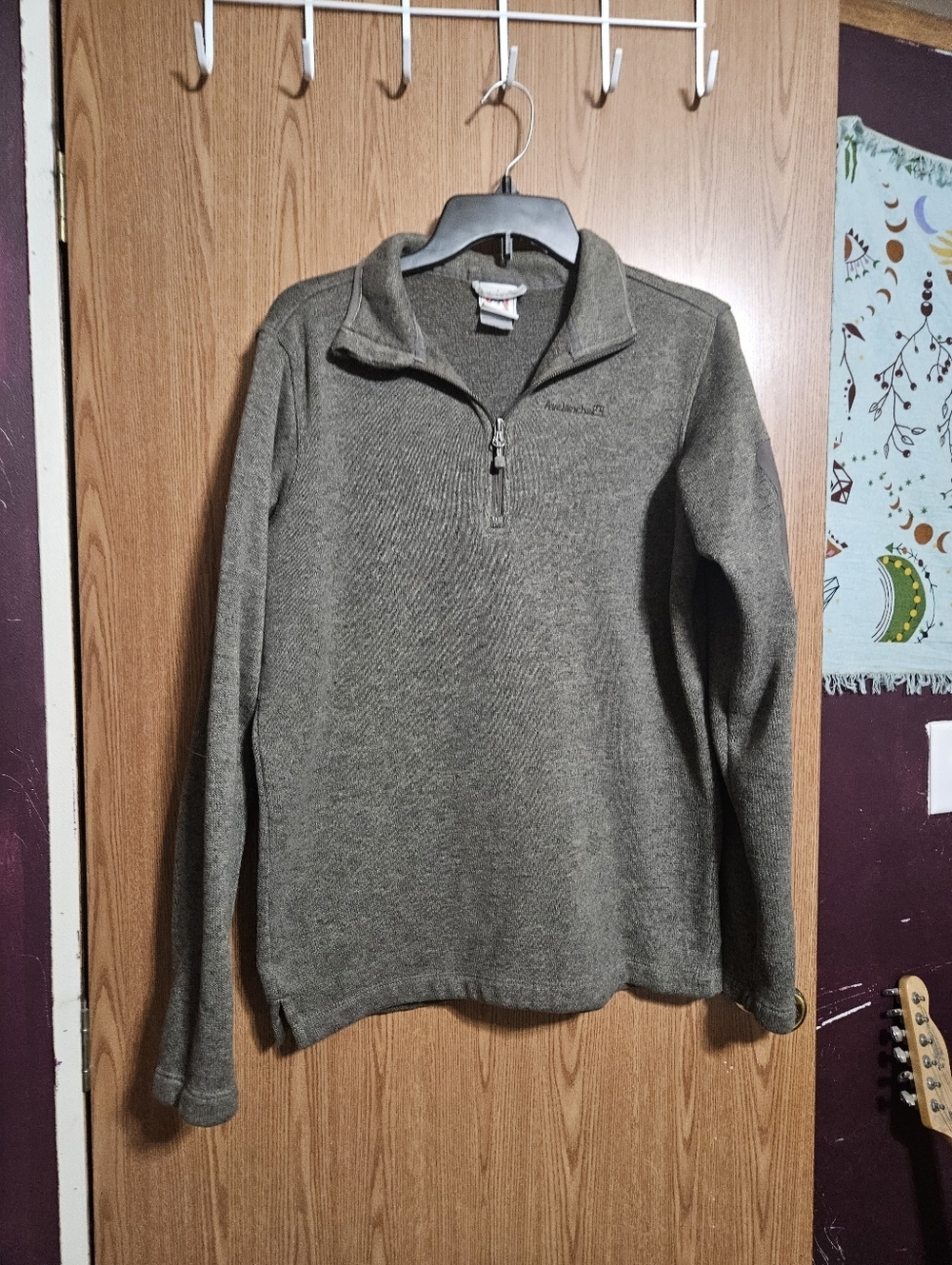 Avalanche Thermal Mid Layer Mens Quarter 1/4 Zip Pullover Sweater Size Small!